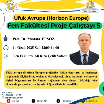 Fen Fakültesi Proje Çalıştayı 5